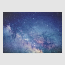 Galaxy Buitenspace Sky Stars Celestial Blue Tissuepapier