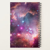 Galaxy Buitenspatie sterren Interstellair galactis Planner (Achterkant)