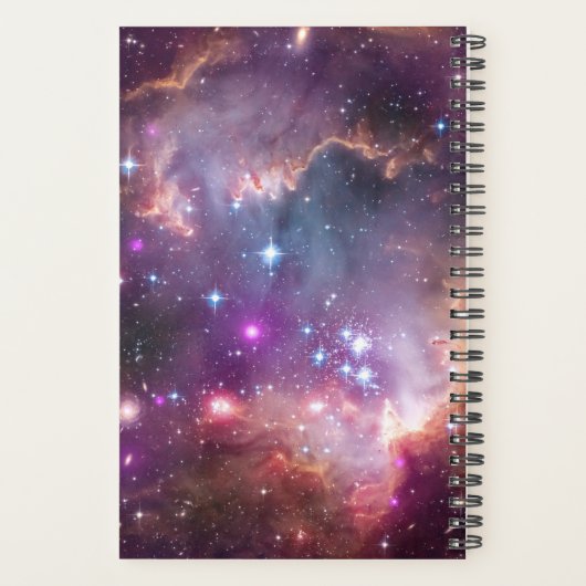 Galaxy Buitenspatie sterren Interstellair galactis Planner (Achterkant)