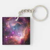 Galaxy Buitenspatie sterren Interstellaire nevel Sleutelhanger (Achterkant)