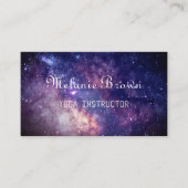 Galaxy Buitenspatkraam New age Visitekaartje (Voorkant)