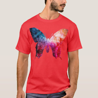 Galaxy Butterfly-vector T-shirt