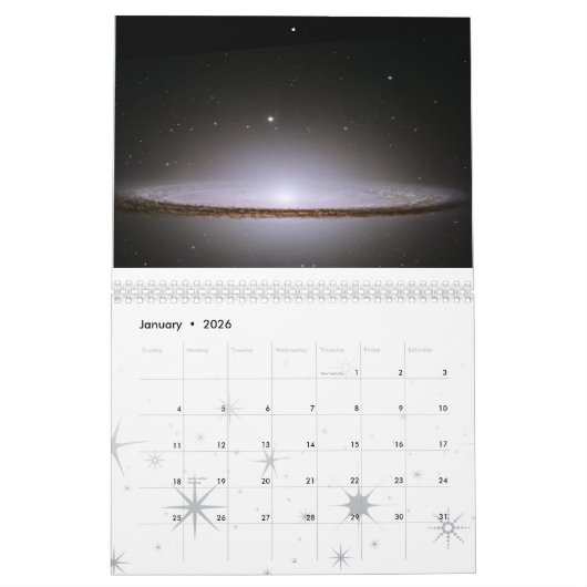 Galaxy Calendar Kalender (Jan 2026)