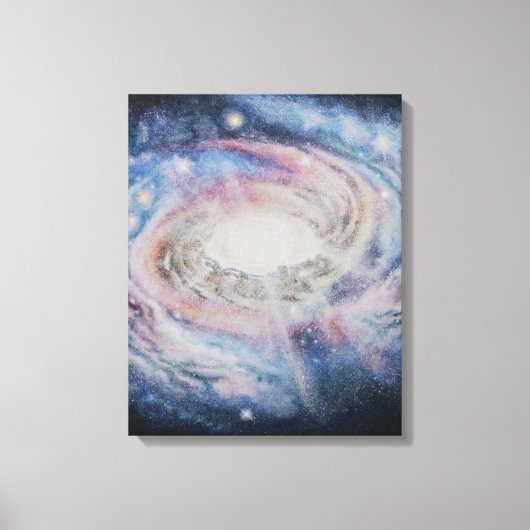 galaxy canvas afdruk (Voorkant)