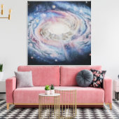 galaxy canvas afdruk (Insitu (Woonkamer))