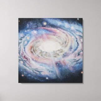 galaxy canvas afdruk