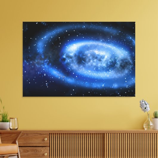 Galaxy Canvas Afdruk (Insitu (Woonkamer))