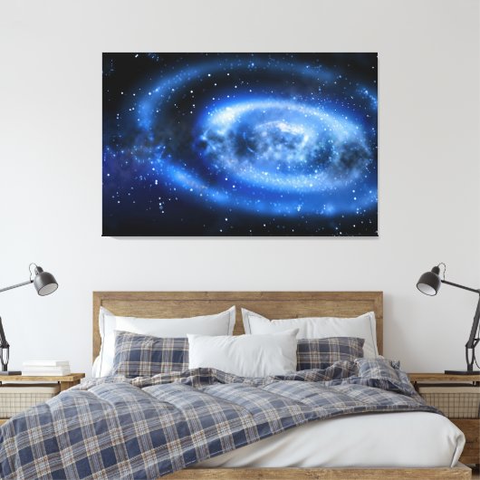 Galaxy Canvas Afdruk (Insitu (Slaapkamer))