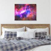 galaxy canvas afdruk (Insitu (Slaapkamer))