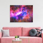galaxy canvas afdruk (Insitu (Woonkamer))