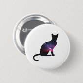 Galaxy Cat Button (Voorkant /achterkant)