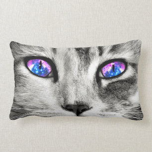 Galaxy Cat Eye Lumbar Sierkussen Kussen