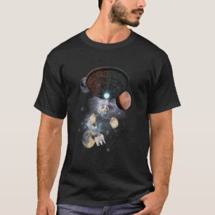 Galaxy Cat Himalayan Ragdoll Birman Cool Cat en K T-shirt