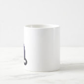 Galaxy Cat Illustration | Cosmic Nebula Cat Lover Koffiemok (Center)