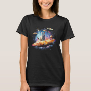 Galaxy Cat Kosmische Kat Ruimte Astrocat In Het Ga T-shirt