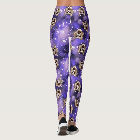 Galaxy Cat Leggings (Achterkant)