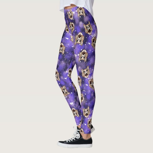 Galaxy Cat Leggings (Links)