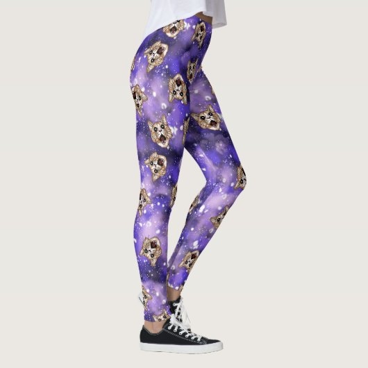 Galaxy Cat Leggings (Rechts)