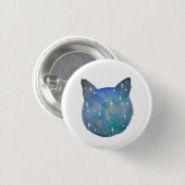 Galaxy Cat Pinback Button (Voorkant /achterkant)