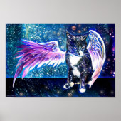 Galaxy Cat Poster (Voorkant)