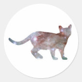 Galaxy Cat Sticker 2 (Voorkant)
