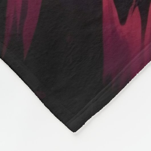 Galaxy Cat Swordsman Fleece Deken (Hoek)