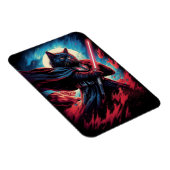 Galaxy Cat Swordsman Magneet (Rechterzijde)
