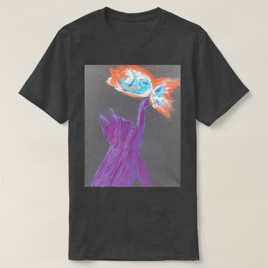 Galaxy Cat T-shirt (Design voorkant)