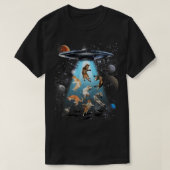 Galaxy Cat T-shirt (Design voorkant)