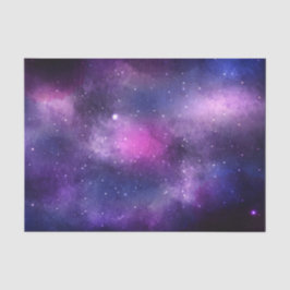 Galaxy Celestial Sterren Blauw & Paarse Space Nebu Tissuepapier