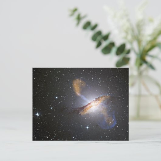 Galaxy Centaurus A Briefkaart (Staand voorkant)