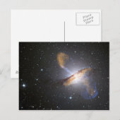 Galaxy Centaurus A Briefkaart (Voorkant / Achterkant)