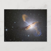 Galaxy Centaurus A Briefkaart (Voorkant)