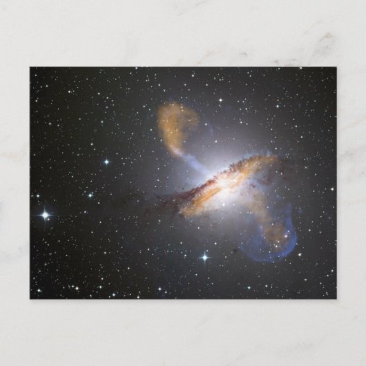 Galaxy Centaurus A Briefkaart (Voorkant)