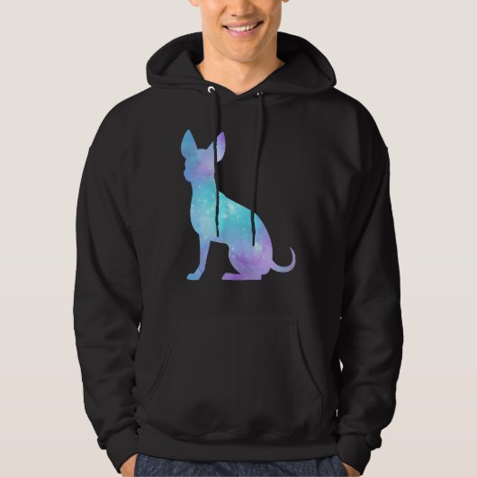 Galaxy Chihuahua Hoodie (Voorkant)