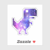 Galaxy Chrome T-Rex Sticker (Vel)