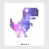 Galaxy Chrome T-Rex Sticker (Vel)