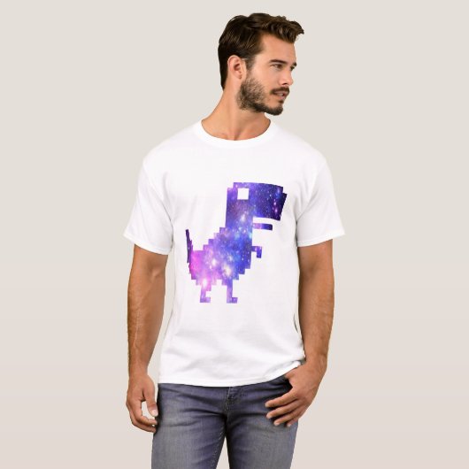Galaxy Chrome T-Rex T-shirt (Voorkant volledig)
