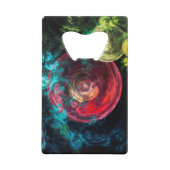 Galaxy Circles Creditkaart Flessenopener (Achterkant)