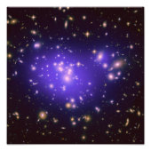 Galaxy Cluster Abell 1689 Foto Afdruk (Voorkant)