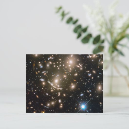 Galaxy Cluster Abell 370 Briefkaart (Staand voorkant)