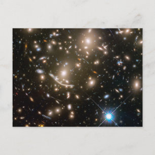 Galaxy Cluster Abell 370 Briefkaart