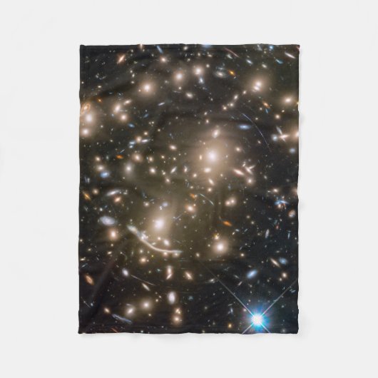 Galaxy Cluster Abell 370 Fleece Deken (Voorkant)