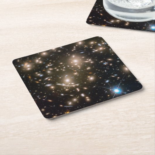 Galaxy Cluster Abell 370 Kartonnen Onderzetters (Schuin)