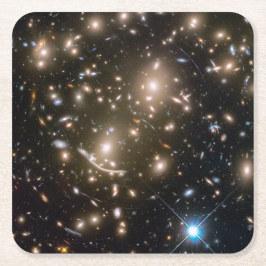 Galaxy Cluster Abell 370 Kartonnen Onderzetters (Voorkant)