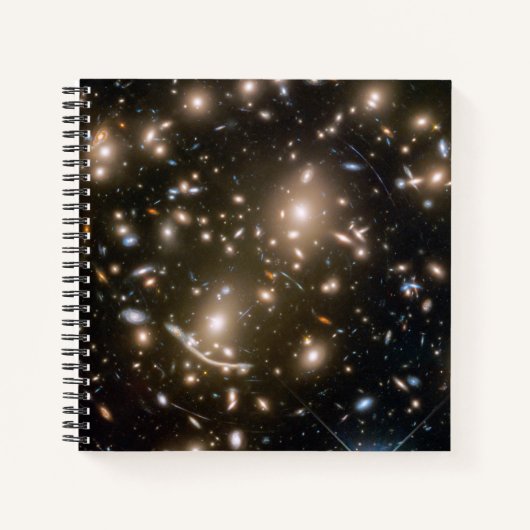 Galaxy Cluster Abell 370 Notitieboek (Voorkant)