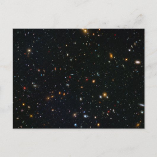 Galaxy Cluster Abell 370 Parallel Veld. Briefkaart (Voorkant)