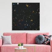 Galaxy Cluster Abell 370 Parallel Veld. Canvas Afdruk (Insitu (Woonkamer))