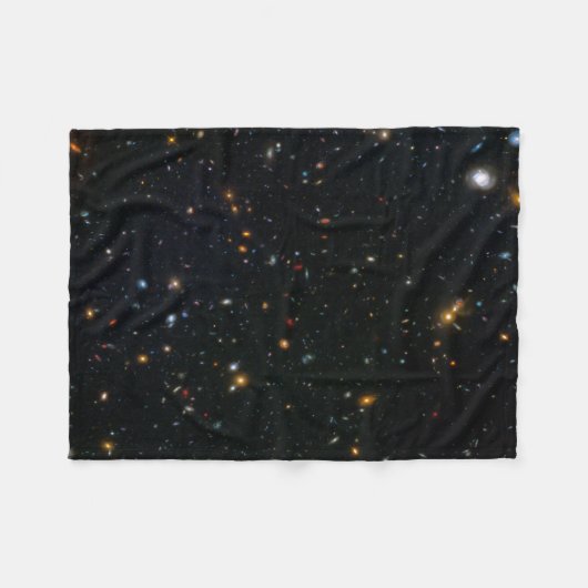 Galaxy Cluster Abell 370 Parallel Veld. Fleece Deken (Voorkant (Horizontaal))