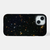 Galaxy Cluster Abell 370 Parallel Veld. iPhone 15 Case (Achterkant horizontaal)